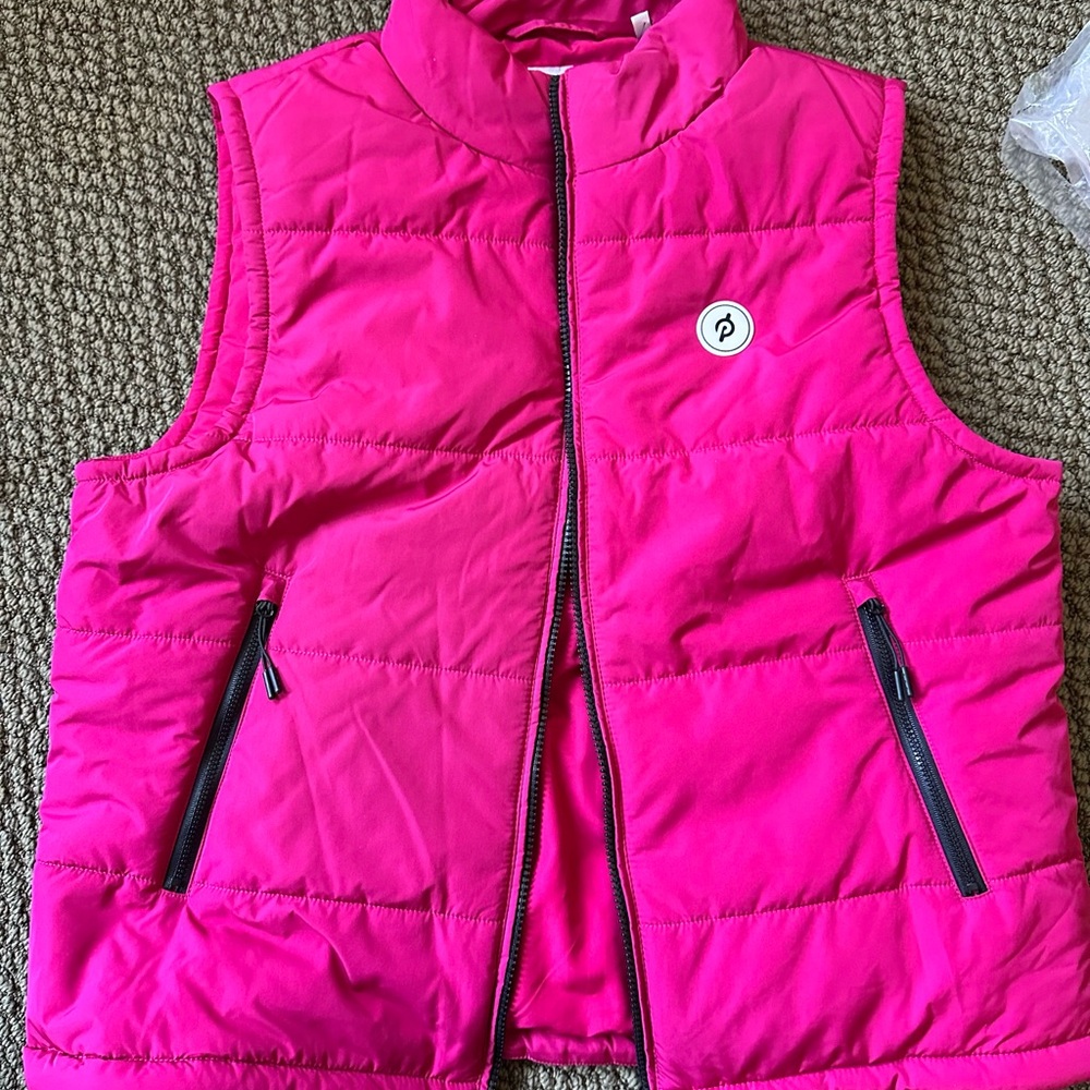 Women’s Peloton Pink Puffer Vest